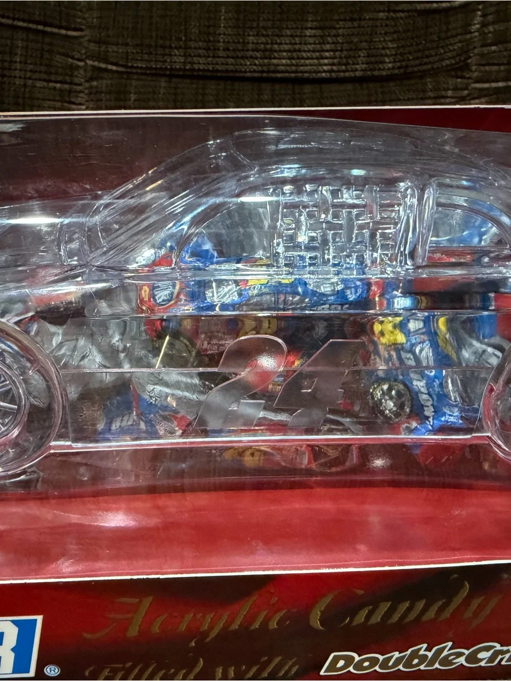 Nascar Red and Black Branded Box Artwork